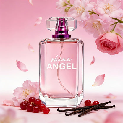 Floral Gourmand Perfume for Women Eau de Parfum 3.4oz Vanilla Jasmine Red Berries EDP Spray for Bath Time, Home Spa and Personal Care