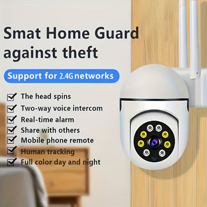 Security Camera Outdoor 1080P Four-Pack with Dual-Band WiFi, 360 PTZ, PIR Detection and IP54