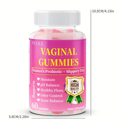 Feminine Private Care Gummies with Kacip Fatimah Fenugreek Maca Root Slippery Elm Manjakani Probiotic Blend