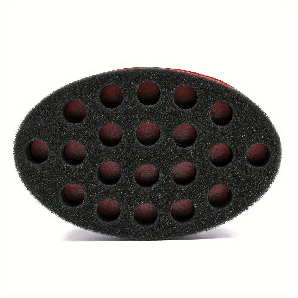 Twist Sponge and Pick Manual Hair Styling Tool Set with Double-Sided Brush and Two Comb Options