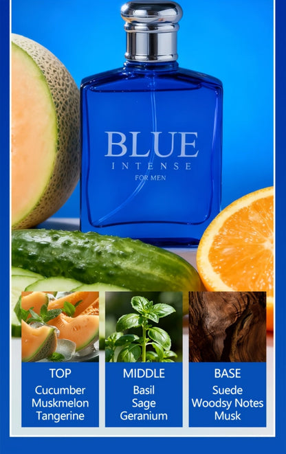 Cologne Gift Set for Men Fresh Eau de Toilette + After Shave 2-Piece - Cucumber Muskmelon for Everyday Face, Beard and Body Grooming