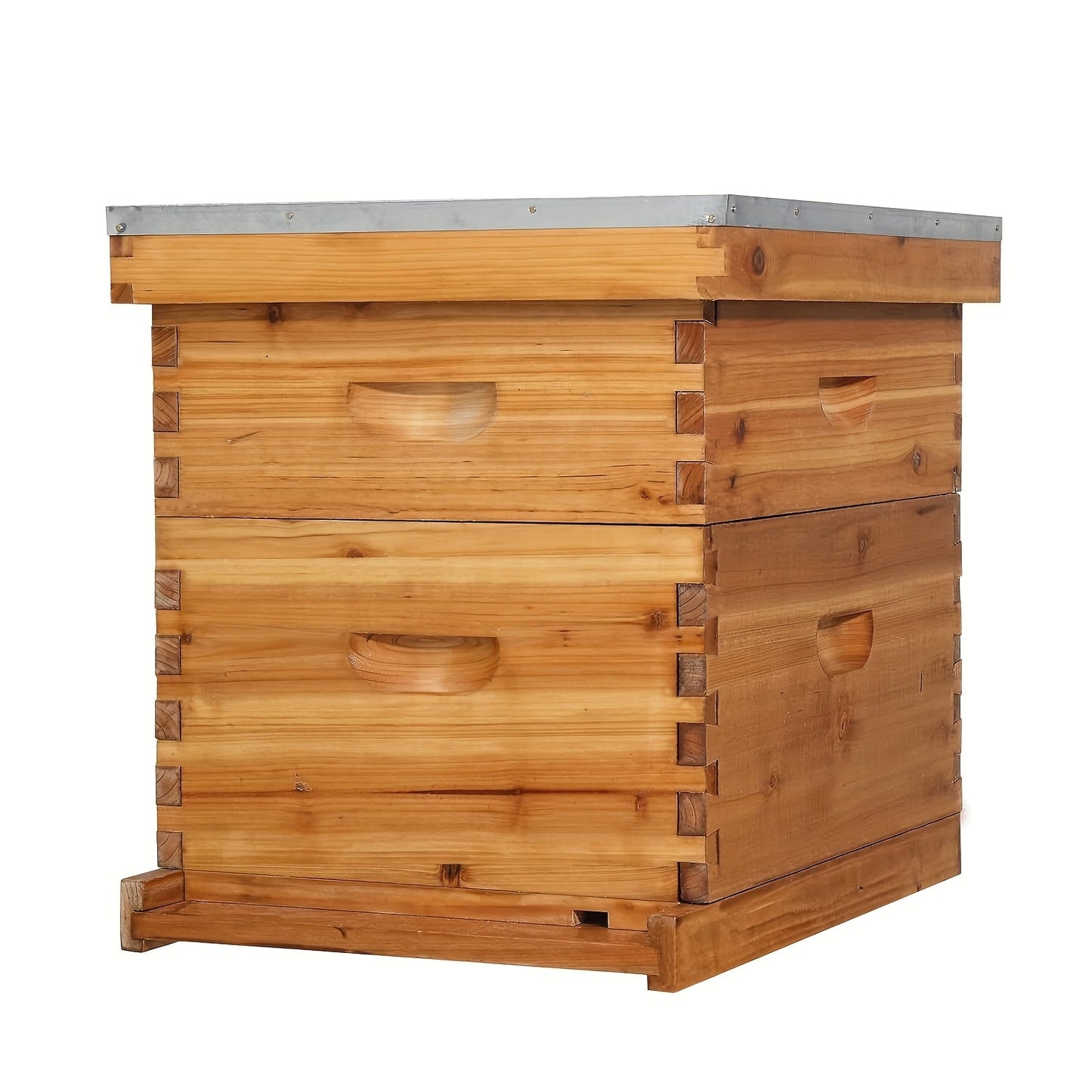 Langstroth Bee Hive Kit Wax Coated Wood 10-Frame 3-Layer Frames for Everyday Face, Beard and Body Grooming