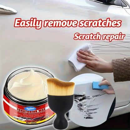 Car Scratch Repair Wax – Nano-Bright Polish for Scratch Removal & Paint Restoration, Removes Brush Marks & Swirl Scratches