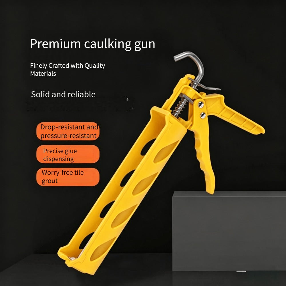 Caulking Gun Manual Drip-Free – Lightweight Multi-Function Sealing Gun for Bathroom, Balcony, Doors & Windows