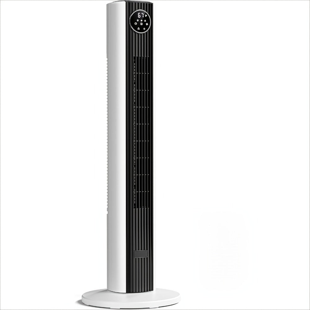 Tower Fan 35-Inch Bladeless 85° Oscillating Standing Floor Fan 3-Speed Quiet Cooling with 12H Timer for Bedroom Office Living Room Home