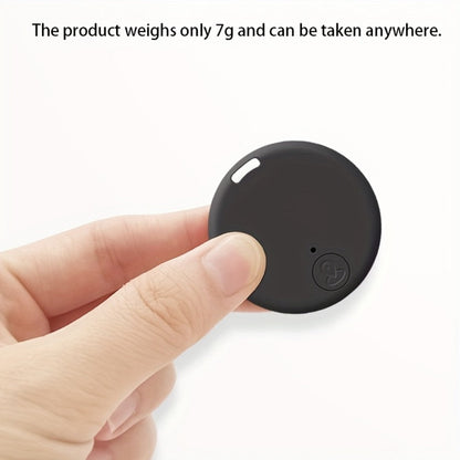 Solar Mini Key Finder Smart Tracker Anti-Lost Alarm Device – Portable Location Tracker for Keys Phone Wallet Luggage Pets