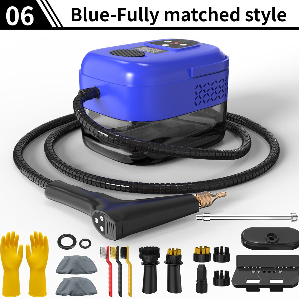 High Temperature Steam Cleaner Handheld Carpet Cleaner High Pressure for Kitchen Grease Sofa Air Conditioner Washing Machine Tile Grout Easy
