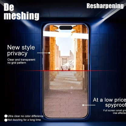 Screen Protector, 5-Piece Privacy Tempered Glass Set with Dust-Free Installation Cabin for iPhone Air, 17, 17 Pro Max and XS
