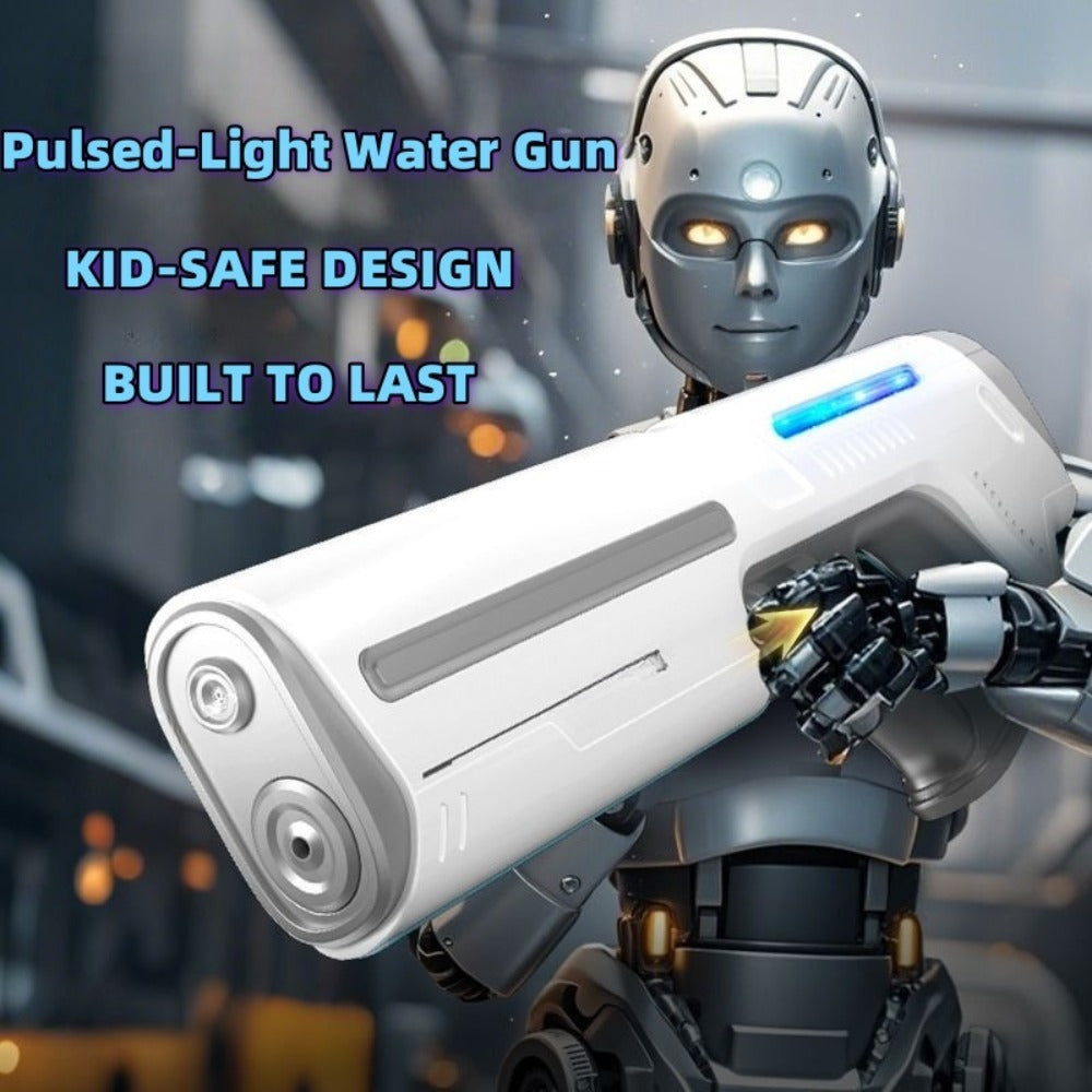 LED Light-Up Electric Water Gun Auto-Fill USB Rechargeable 40Ft Range with the Listed Color, Size or Set Options for Everyday Use