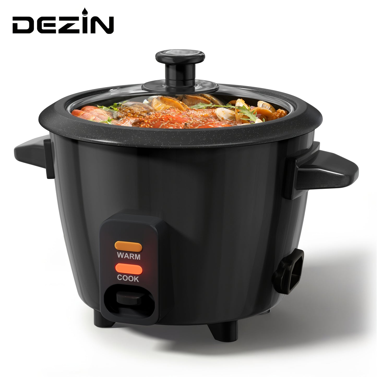 Rice Cooker Small Mini 3-Cup Uncooked 6-Cup Cooked, 1.5Qt Electric Rice Pot with Auto Keep, One-Touch Operation