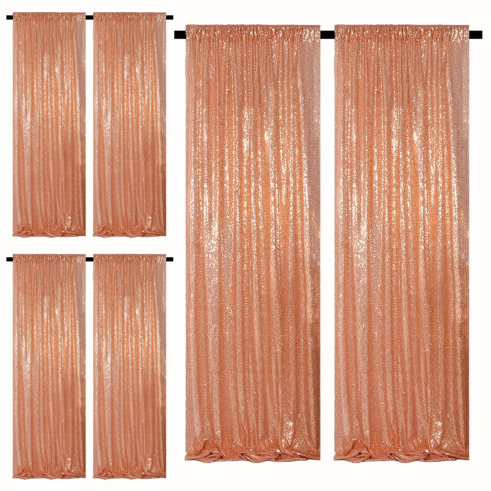 Sequin Backdrop Curtains 2FTx8FT Glitter Photography Background Panels for Party Wedding Birthday for an Everyday Personal Care Routine