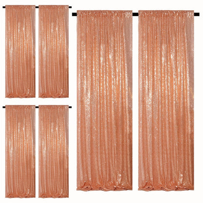 Sequin Backdrop Curtains 2FTx8FT Glitter Photography Background Panels for Party Wedding Birthday for an Everyday Personal Care Routine