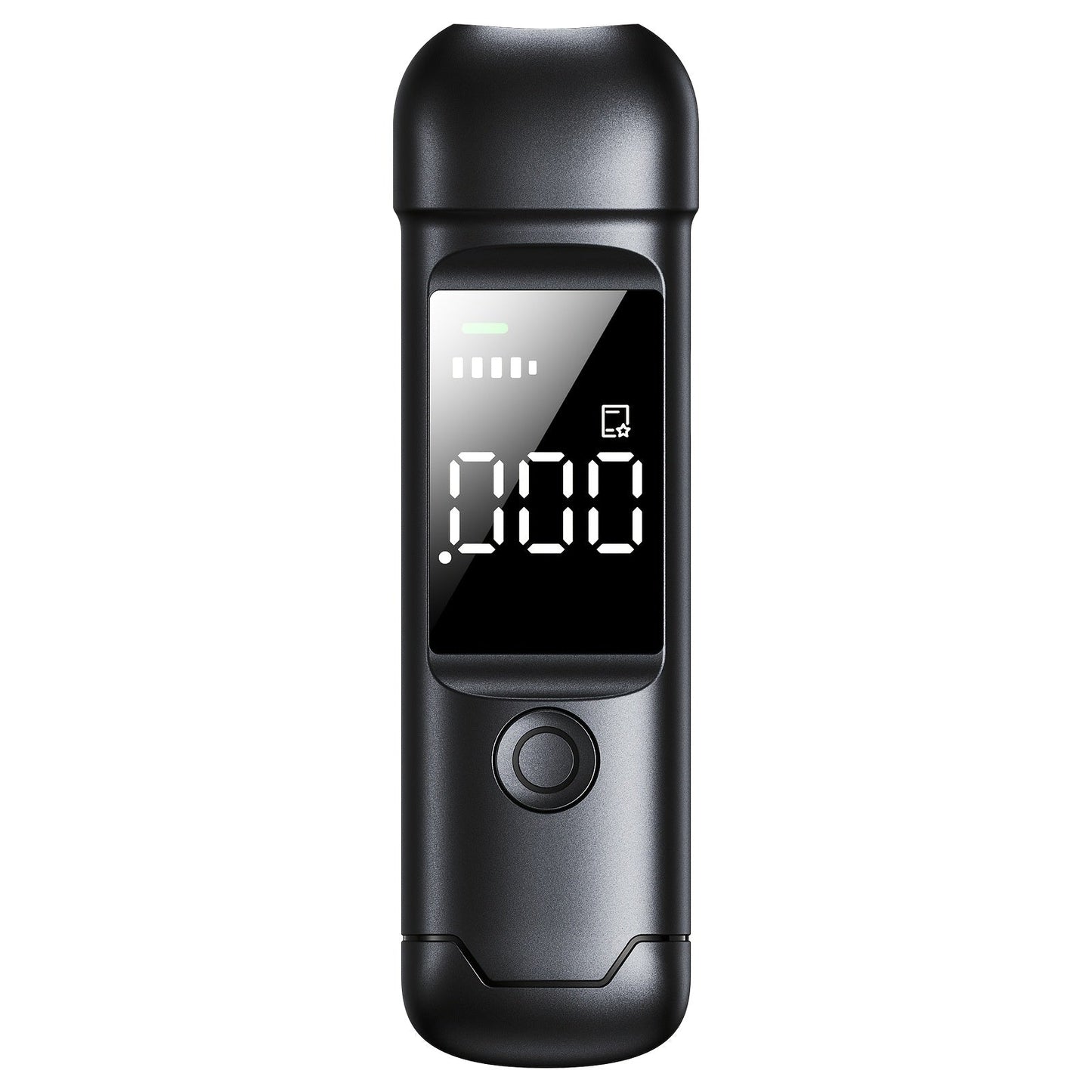USB Rechargeable Breathalyzer with LCD Display, Portable Personal Alcohol Tester, 200mAh Battery