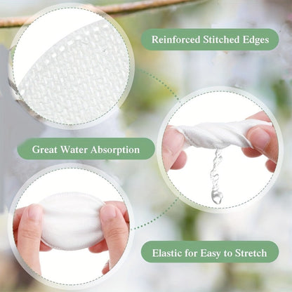 Cotton Rounds Makeup Remover Pads 600pcs – Soft Lint-Free Disposable Facial Cleansing Pads for All Skin Types, Toner Application