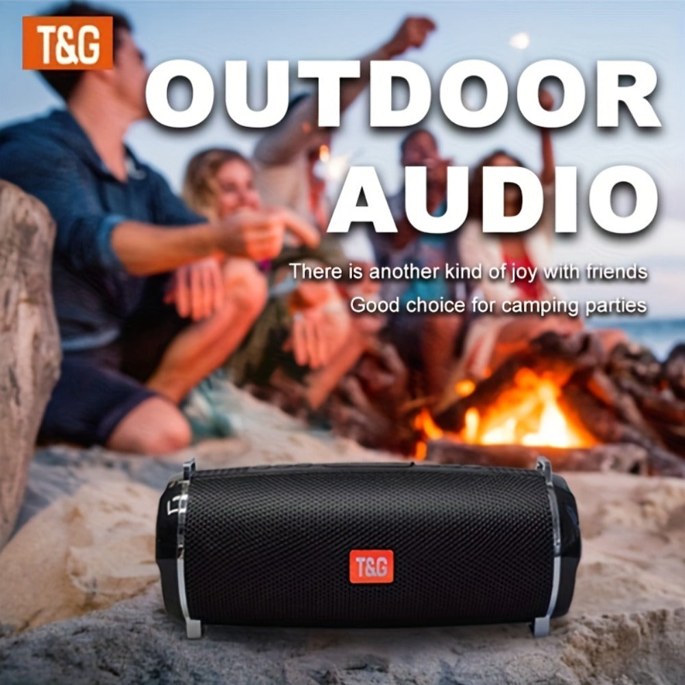 Bluetooth Speaker T&G TG192 with 2400mAh Battery, IPX4 Rating, RGB Breathing Light and Five Color Options