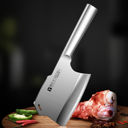 Bone Cutting Cleaver Knife Stainless Steel Butcher Meat Cleaver Thickened Blade for Kitchen for Home Cooking, Dining and Outdoor Meals