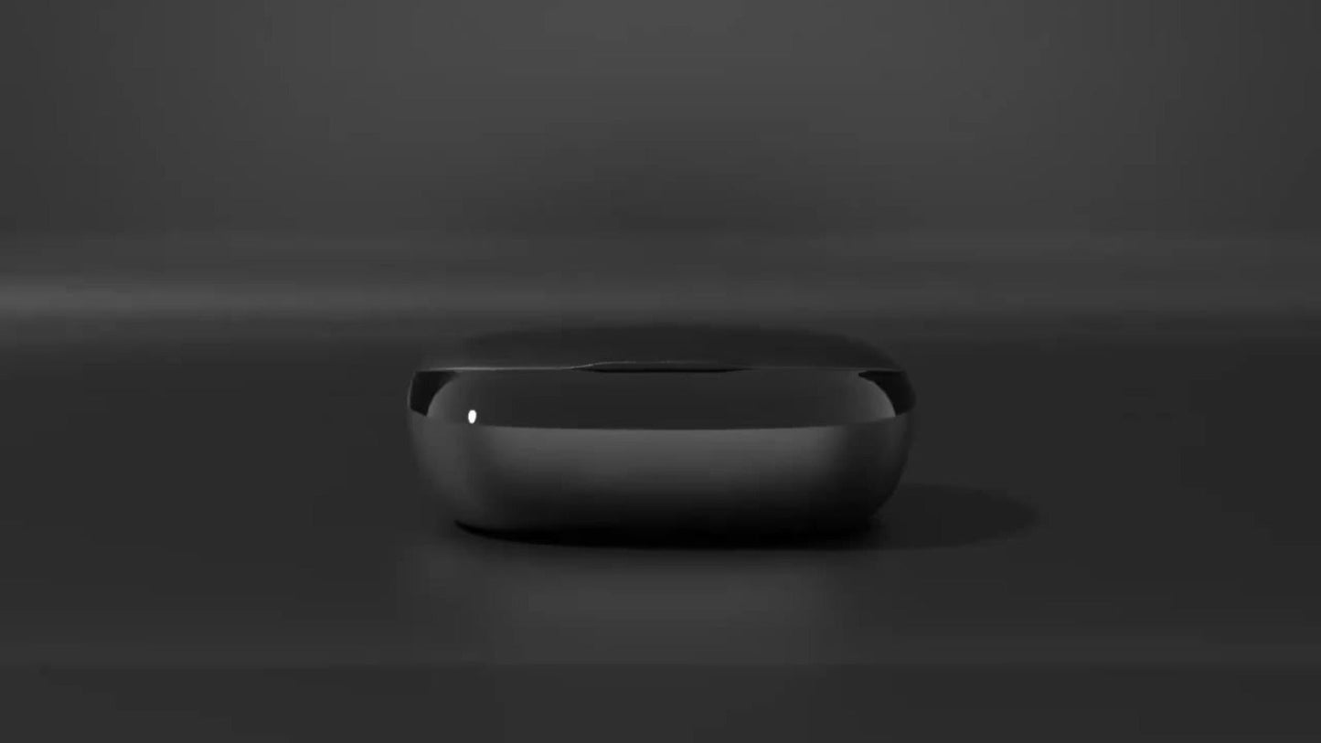 Wireless Earbuds Bluetooth 5.4 with LED Screen Case, Condenser Mic and Auto Pairing in Black