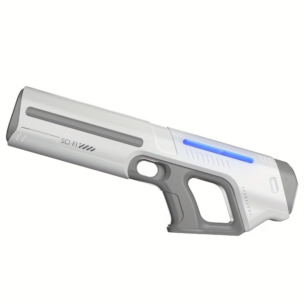 LED Light-Up Electric Water Gun Auto-Fill USB Rechargeable 40Ft Range with the Listed Color, Size or Set Options for Everyday Use