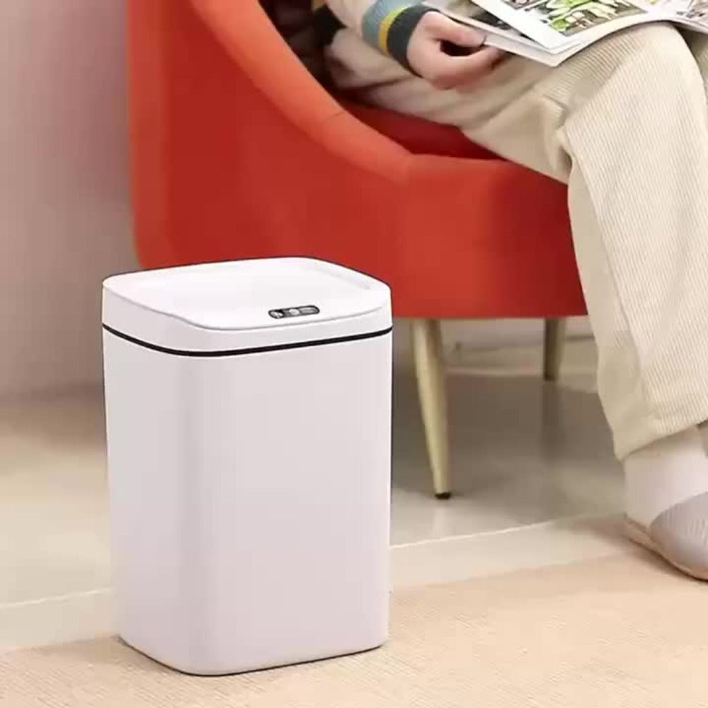 Motion Sensor Trash Can Touchless, Smart Hands-Free Trash Bin with Sealing Lid & Odor-Blocking Technology