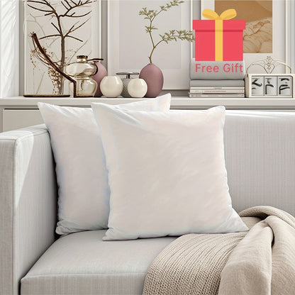 Pillow Insert Hypoallergenic High Elastic Fluffy Fill, Thick Sofa Cushion Filler Universal Replacement Inner Core for Throw Pillow Couch