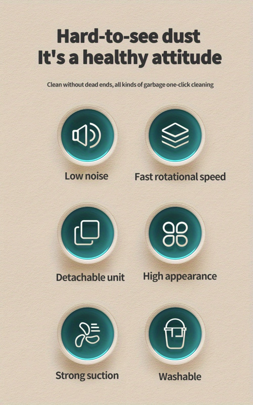 Corded Handheld Car Vacuum Cleaner with 3KPa Source Rating, 3m Power Cord, Brush and Crevice Nozzles in Five Colors