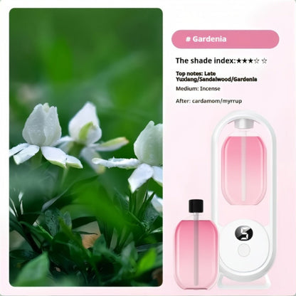 Aromatherapy Diffuser with Essential Oils Included, 4.06oz Cute Portable Aroma Diffuser with LED Light for Office