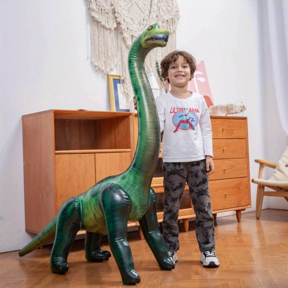 Inflatable Brachiosaurus Dinosaur Toy 51 Inch, Giant Dinosaur Inflatable for Kids Party Decorations