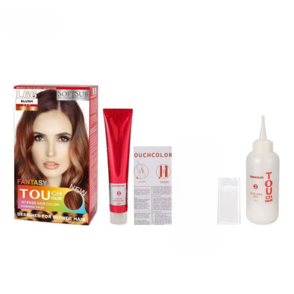 Permanent Hair Dye 20 Vivid Colors Bright Color for Home Use, Easy Application Full Coverage