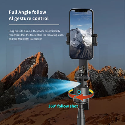 Q13 Tracking Selfie Stick Tripod with 180cm Pole, Fold-Out Base, Remote and 1/4-Inch Mount