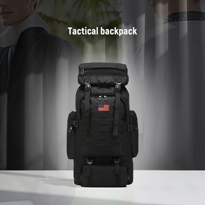 Tall Flap-Top Tactical Rucksack with Lower Utility Pouch and Eleven Color or Camouflage Options