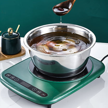 Stainless Steel Kitchen Tool Set 3pcs, Built-In Grinder, Colander Filter & Mixing Bowl for Washing