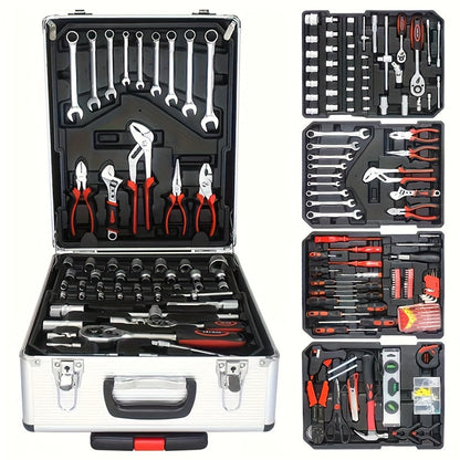 Automotive Socket and Hand Tool Kit in 45-Piece Case or 898-Piece Rolling Cabinet Checkout Options