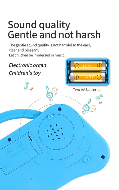Kids Mini Piano Keyboard 13 Keys, Portable Electronic Music Toy for Toddlers with the Listed Color, Size or Set Options for Everyday Use