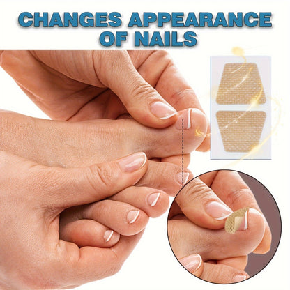 Nail Patches 88Pcs, Nail Strengthening Stickers for Fragile, Thin, Cracked Toenails & Fingernails
