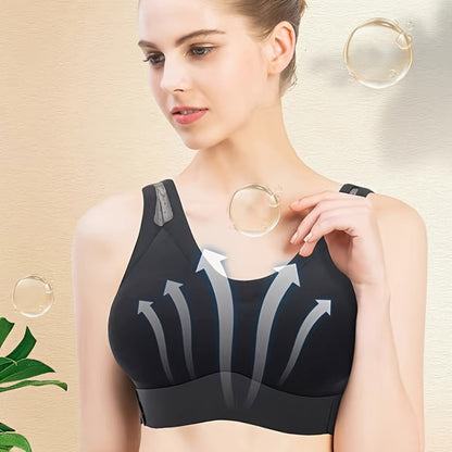 Electric Chest Massager Vibration Rechargeable - Intelligent Constant Temperature Heating Massage Bra for Women