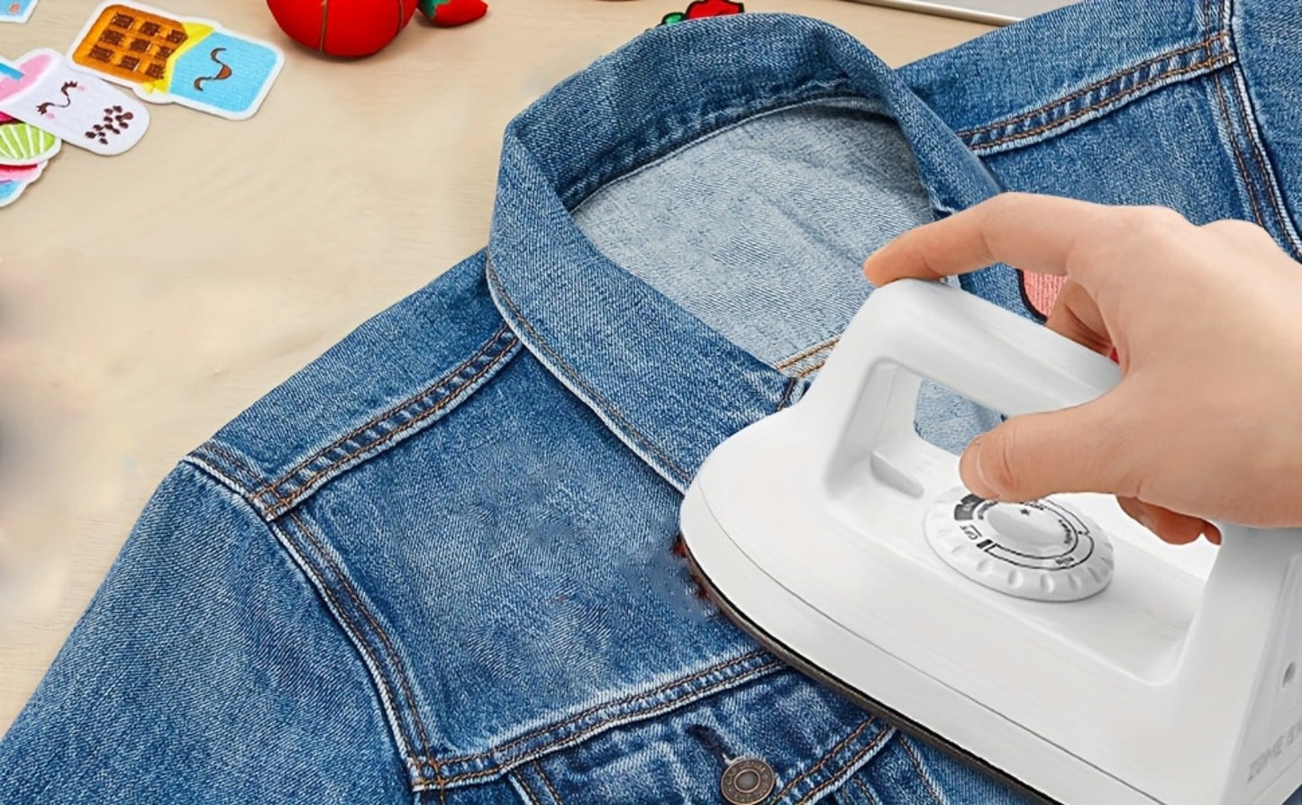 Mini Heat Press Machine Portable 400W with Charging Base, Handheld Heat Transfer Press for T-Shirts Shoes Bags Vinyl HTV Projects