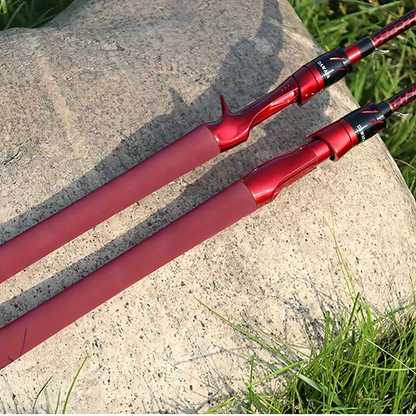 Carbon Fiber Fishing Rod Casting Model – 180cm / 70.86in Medium-Light Medium-Fast Action with EVA Grip Handle