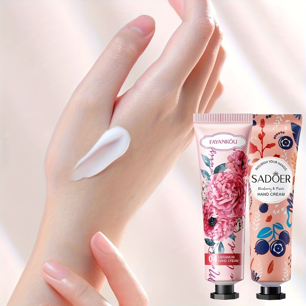 Wedding Favor Hand Cream Set 30pcs – Sadoer Travel Size Mini Moisturizing Lotion with Lactic Acid & Glycerin