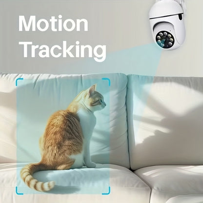 Indoor Security Camera 6-Pack with 1080P Video, 355° Pan-Tilt, Night Vision and USB Power Setup