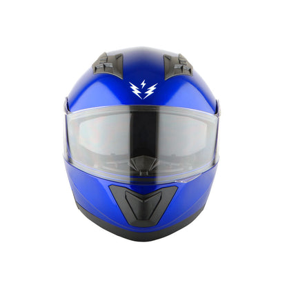 Motorcycle Helmet Modular Flip-Up Design with Dual Visors, Optional Three-Mode LED Tail Light and S-XL Sizes