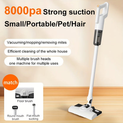 Handheld Vacuum Cleaner 5-in-1 Stick and Mop System with Wet-Dry Floor Brush and 45-Minute Runtime