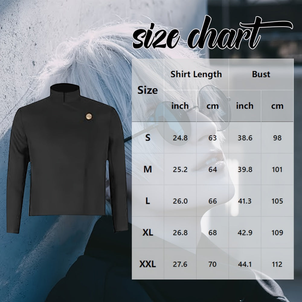 Jujutsu Kaisen Cosplay Costume Uniform, High School Satoru Gojo & Suguru Geto Outfit Set for Men