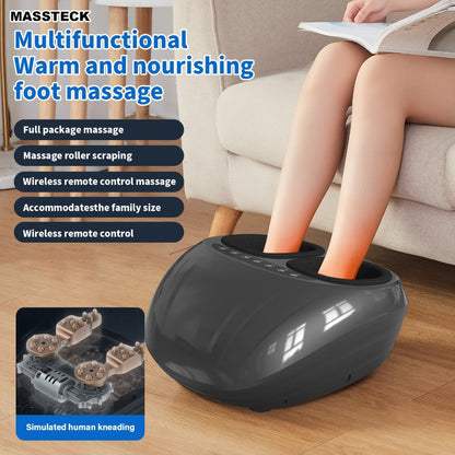 Shiatsu Foot Massager Machine with Heat, Deep Kneading Electric Foot Massager for Plantar Fasciitis