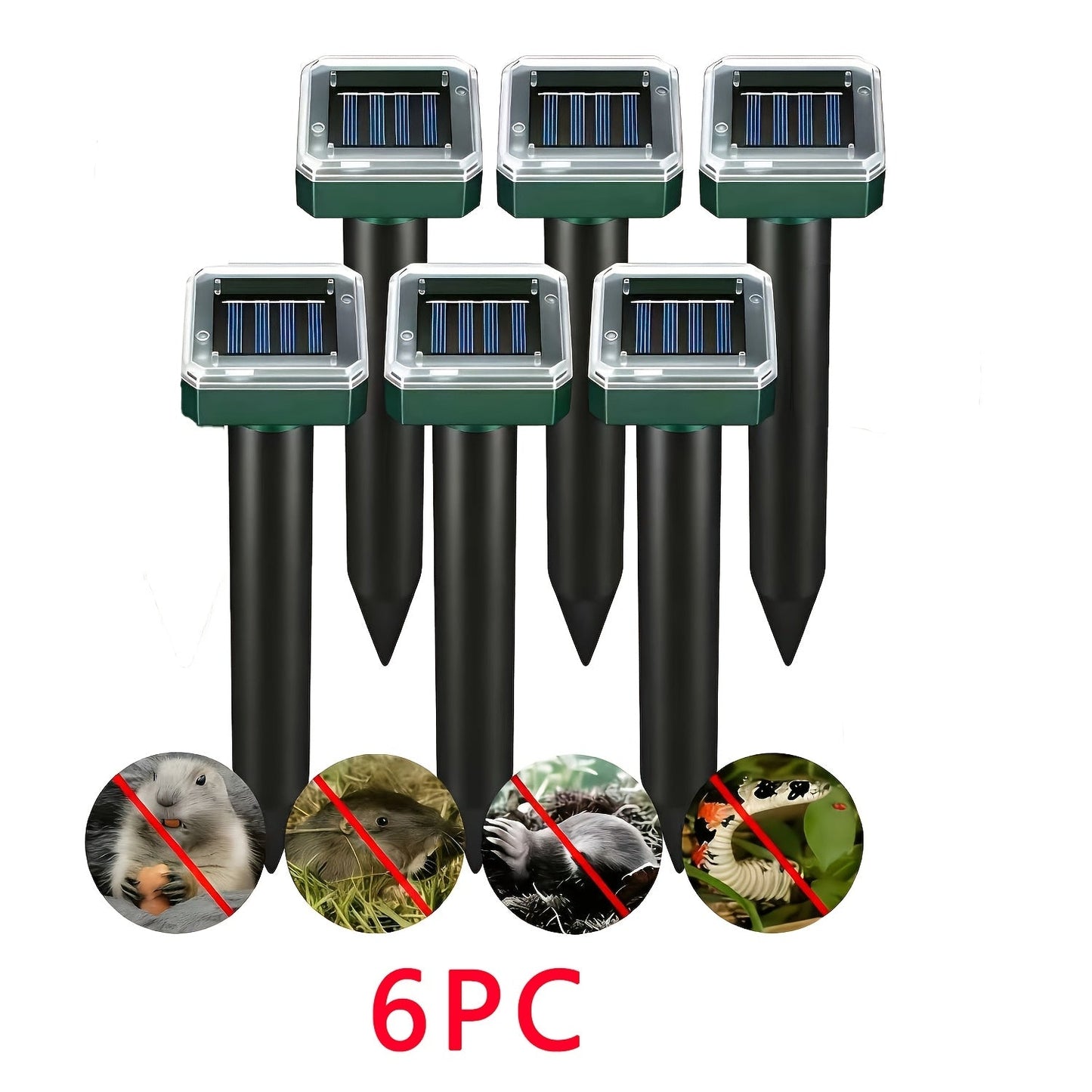 Outdoor Solar Lights for Yard, Solar Outdoor Lights for Garden, LED Landscape Path Lights IP44, Solar Lawn Projection Lights for Yard
