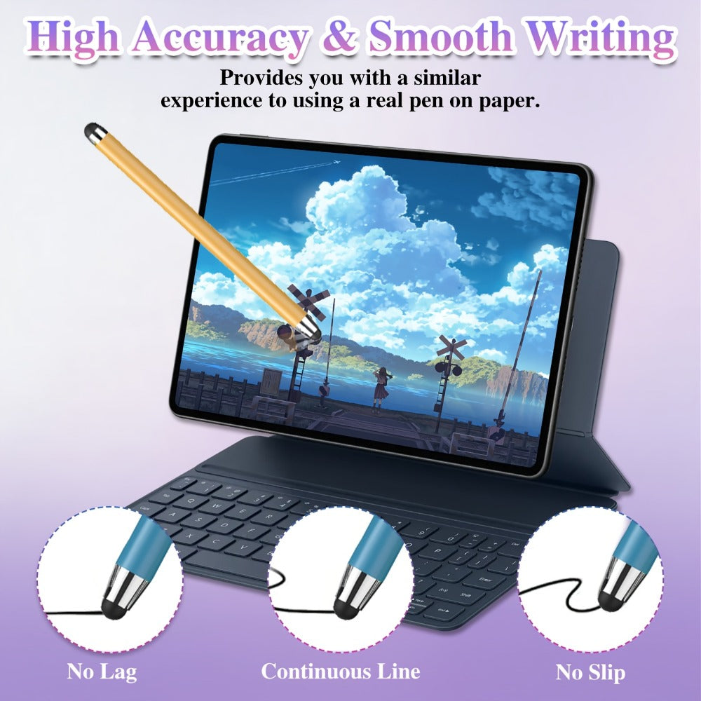 Stylus Pen 10 Pack Universal 2-in-1 Touch Screen Pen Compatible with iPad iPhone Android Samsung for an Everyday Personal Care Routine