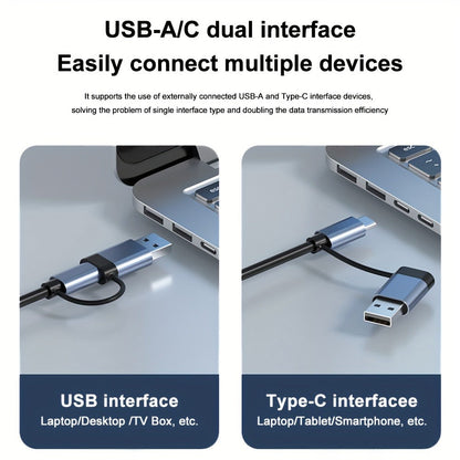 USB-C Hub Multiport Adapter with Audio Output, USB 3.0, USB 2.0, SD & TF Card Reader for an Everyday Personal Care Routine