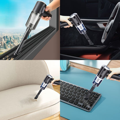 Mini Vacuum Cleaner Wireless Charging with Strong Suction – Portable Cordless Handheld Cleaner for Computer Keyboard, Car & Home