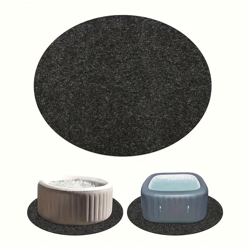 Hot Tub Mat for Garden, Patio and Yard Use, with the Listed Configuration, for Everyday Use and Organized Storage