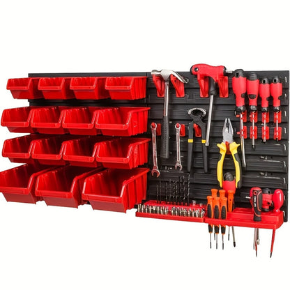 Tool Organizer Set, Multi-Functional Wrench, Screwdriver, Drill Bit & Hammer Storage Rack for Entryways, Bedrooms and Living Spaces
