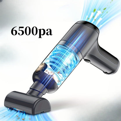 Car Vacuum Cordless 21000Pa Powerful Handheld Wireless 6000mAh USB Rechargeable for Entryways, Bedrooms and Living Spaces